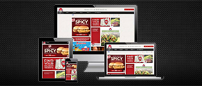 site web vitrine pour restaurants